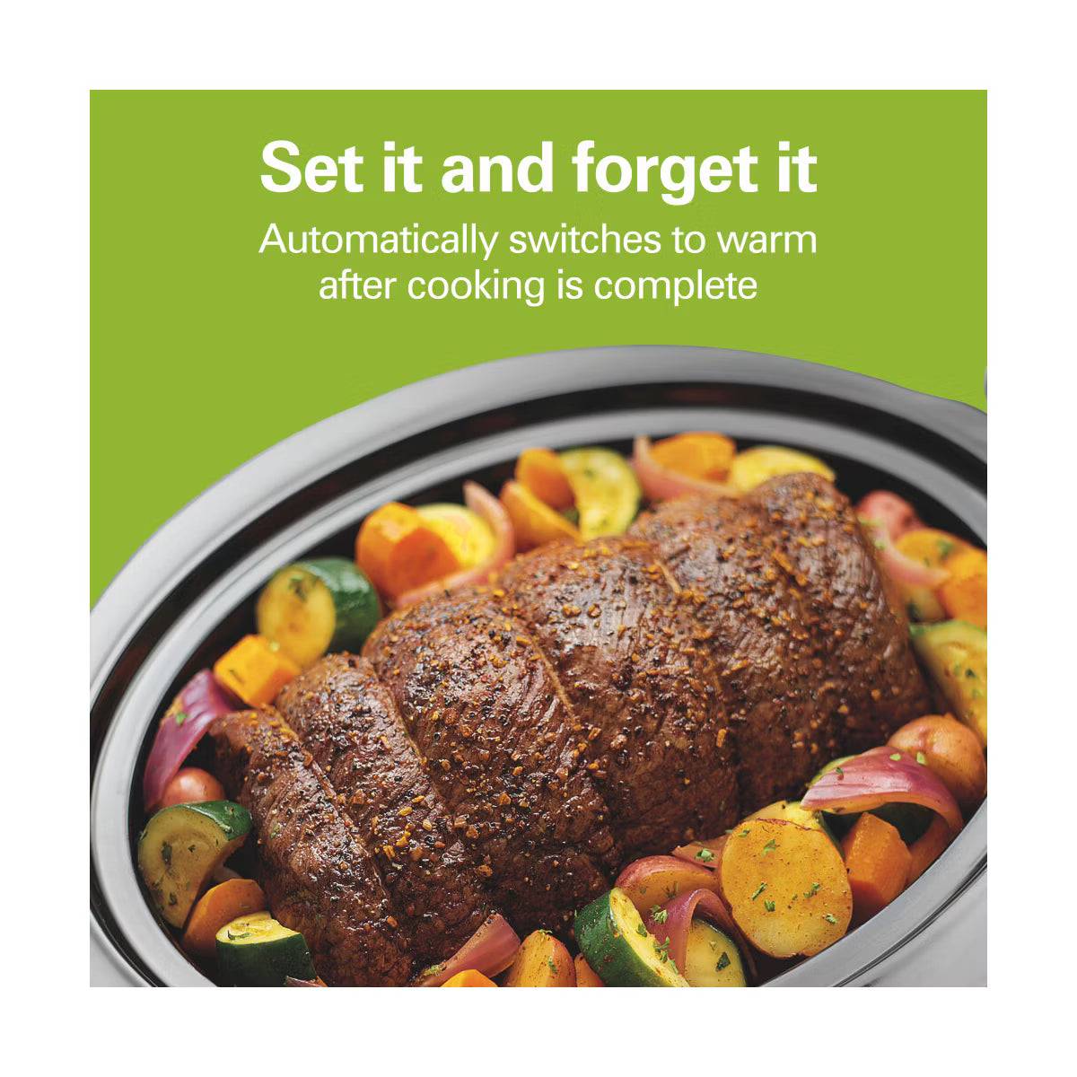 Slow Cooker – Program Slow Cooker 33443: 4 Qt Programmable Crock Pot – White