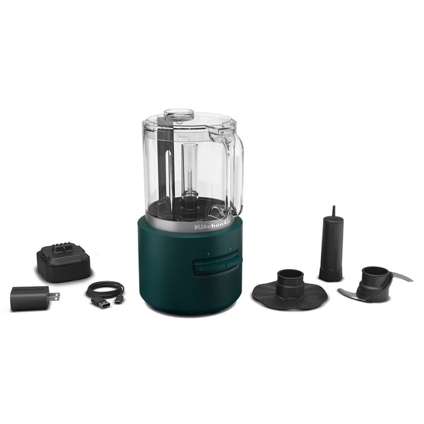 Food Processor – 5 Cup Food Chopper Shaded Palm – Green