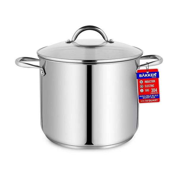 Stock Pot – Deluxe Stockpot – Silver