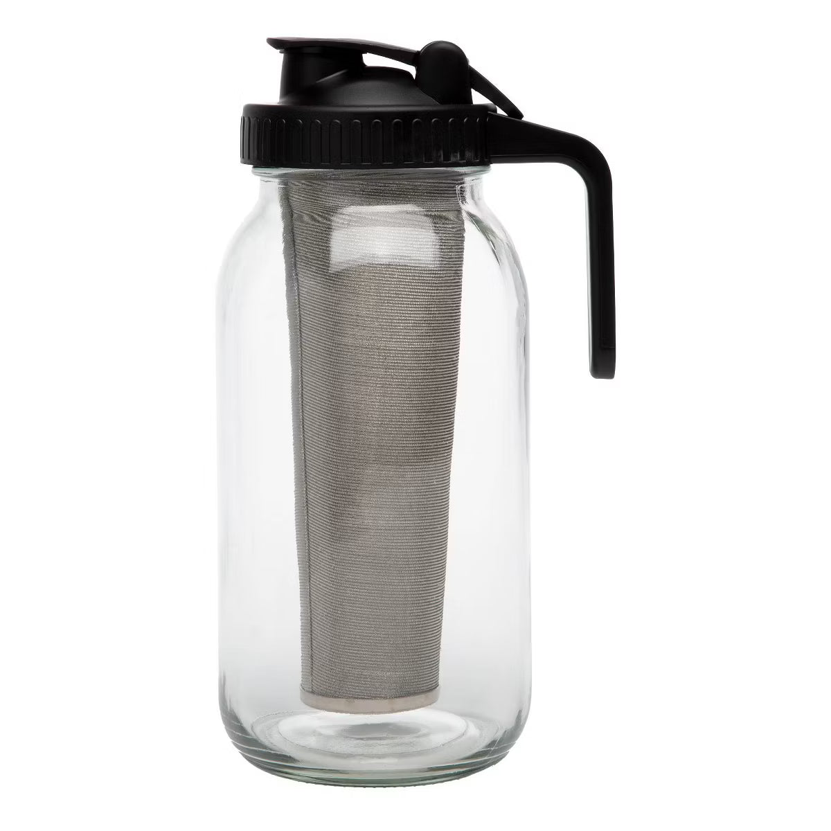 64oz Cold Brew Mason Jar Black