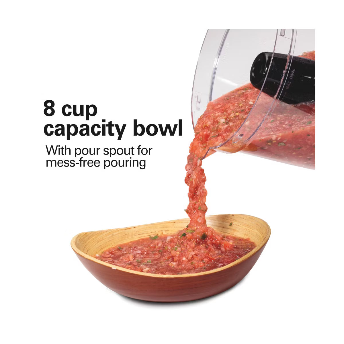Food Processor – Bowl Scraper Food Processor – Black