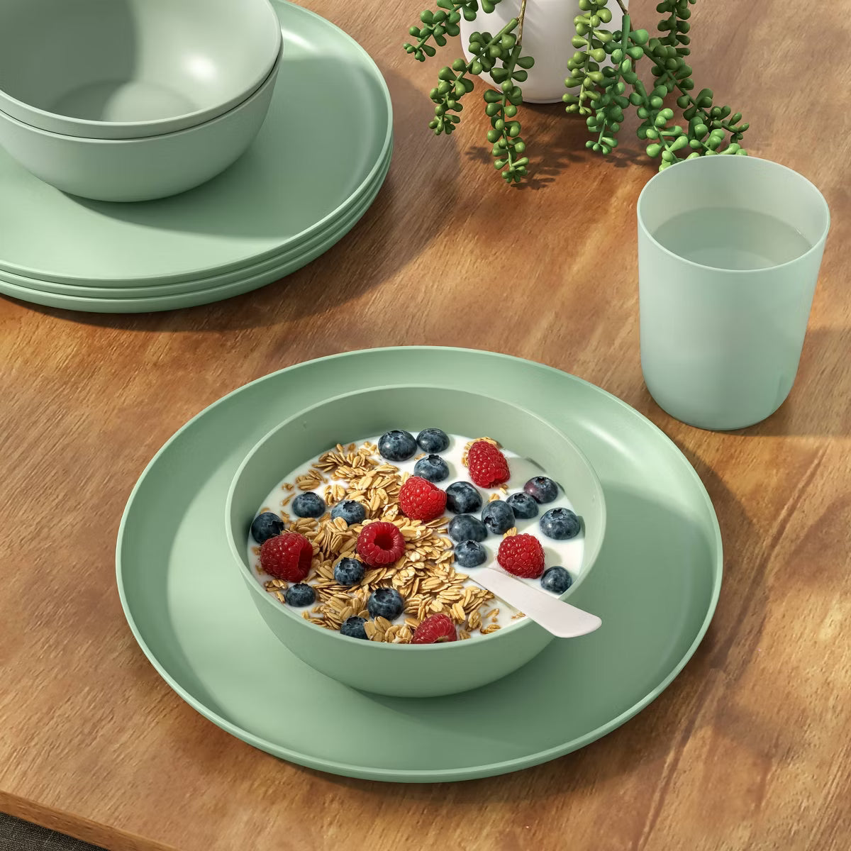 Dinner Plate – Culinvaro Recycled Poly Pro Dinner Plate Black
