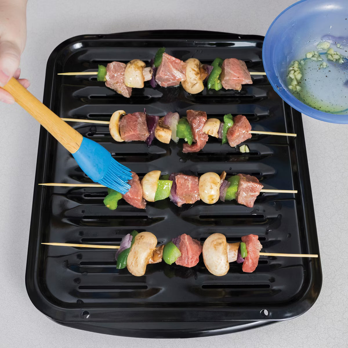 Broiling Pan – Heavy-Duty Porcelain Broiler Pan & Grill Set – 16.5 In. X 12.75 In.