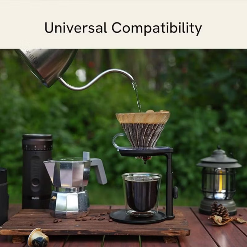 Nano Portable Electric Espresso Machine with Universal Coffee Stand – Teal