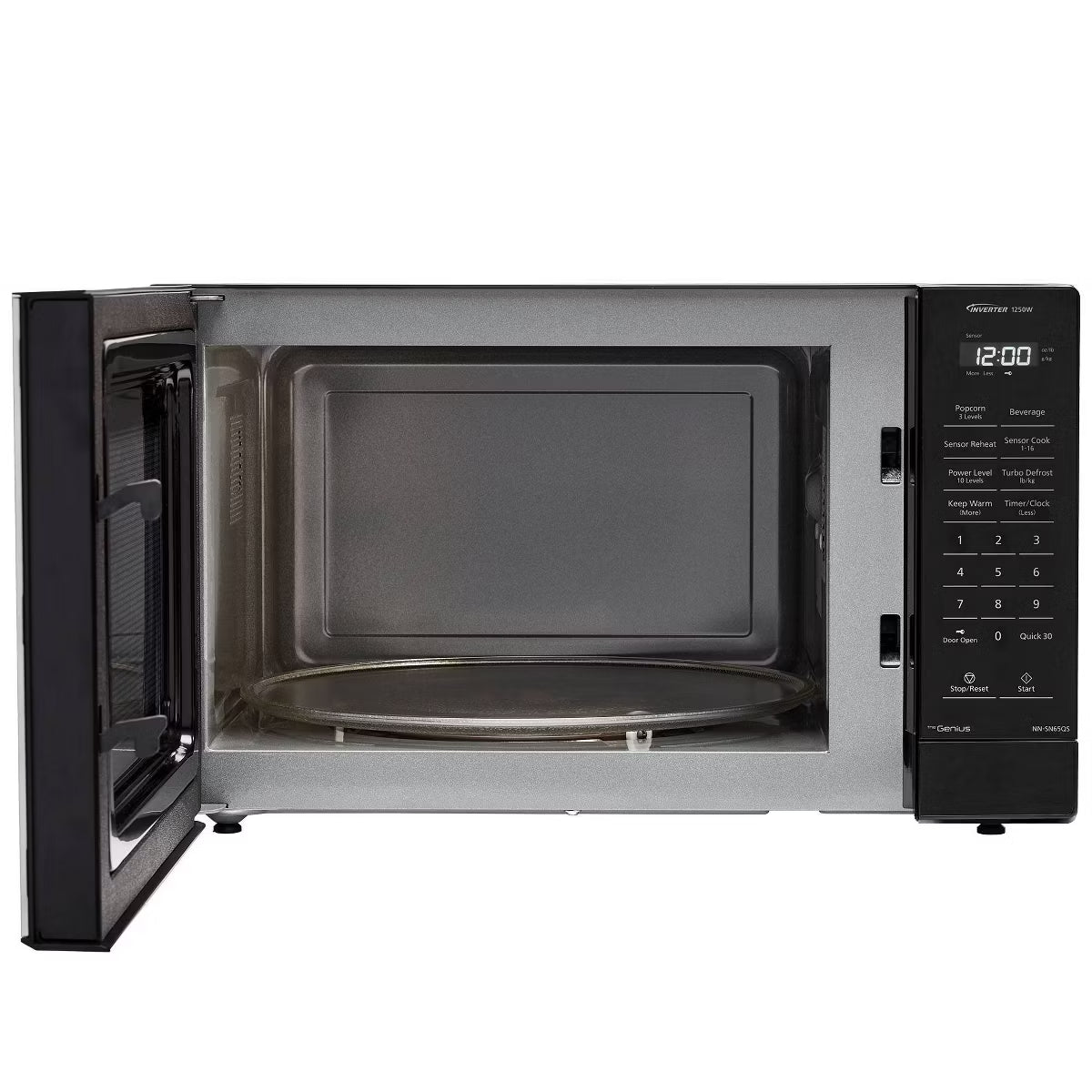 Microwave Oven – 1.2 cu ft Inverter Microwave – Black