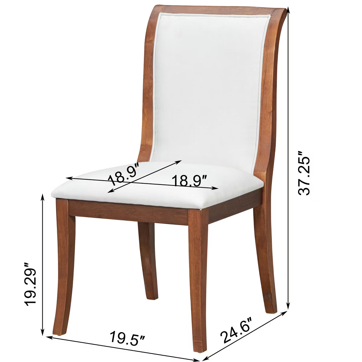 3 Piece Round Dining Table Set for 2