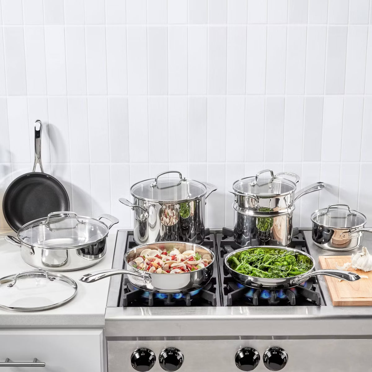 Cookware Set – 13pc Classic Cookware Set – Silver