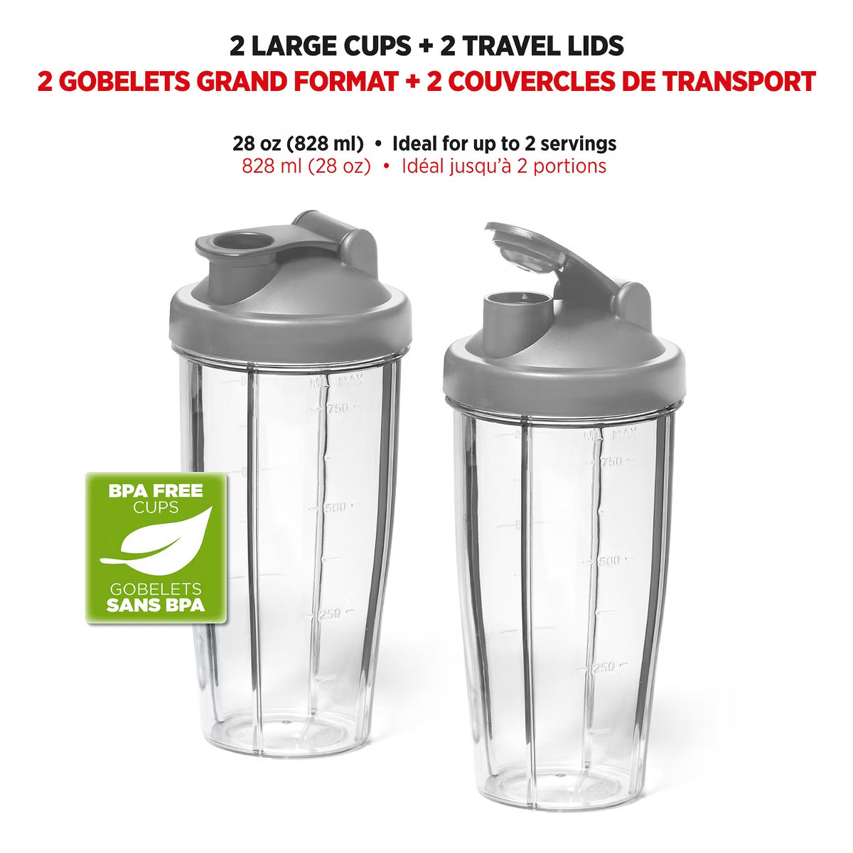 Personal Blender – Speed 300-Watt Electric Personal Blender with 2 Cups – Sage