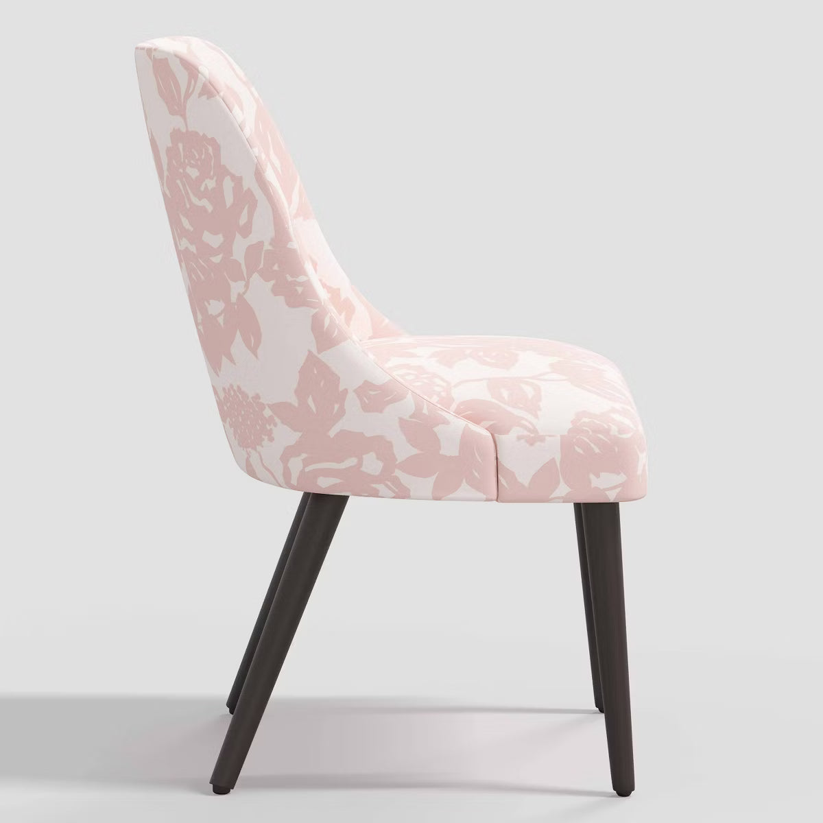 Dining Chair – Culinvaro Geller Modern Dining Chair in Abstract Rose Pink