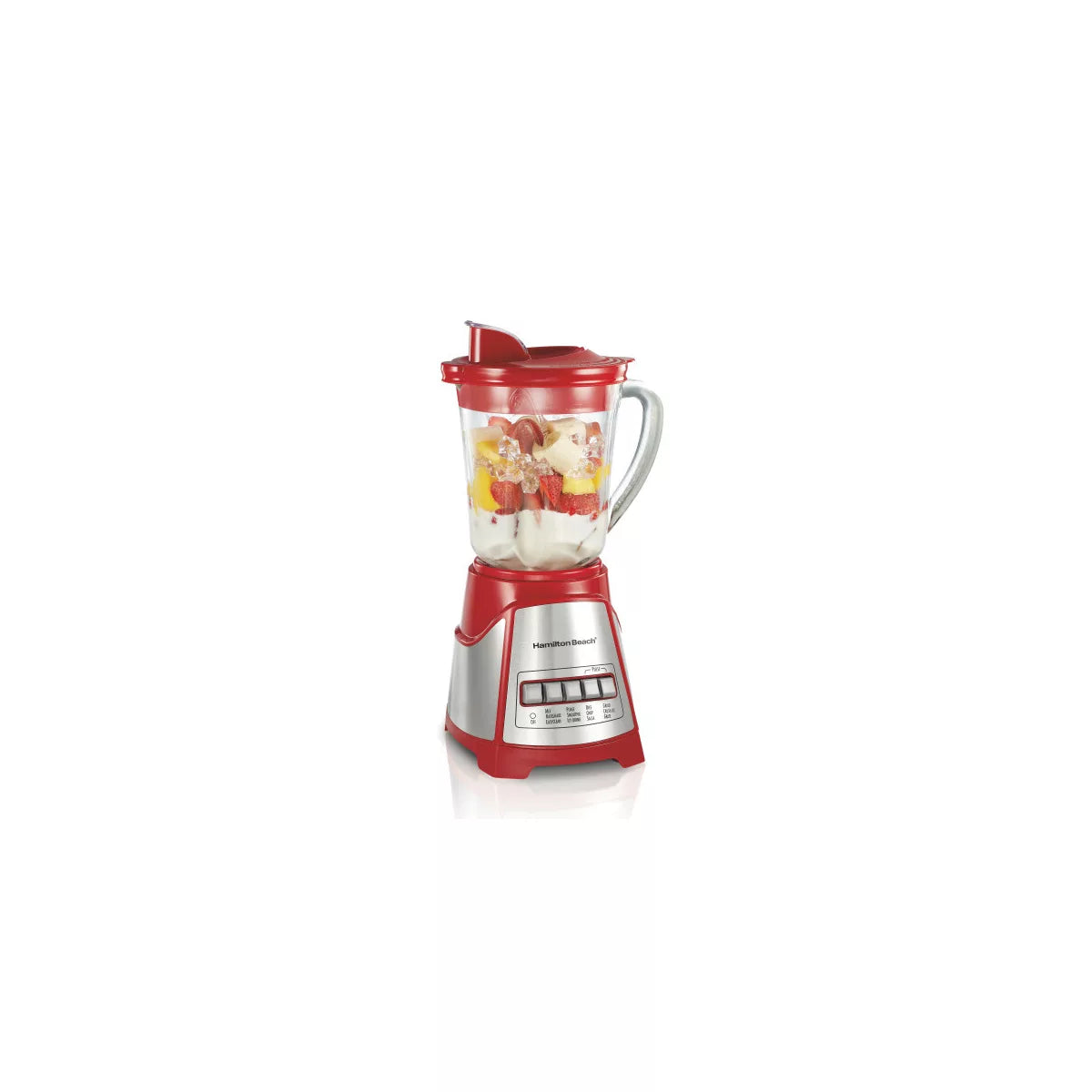 Countertop Blender – Function Blender 58147: 12 Speeds, 700 Watts, 40 oz Capacity – Red