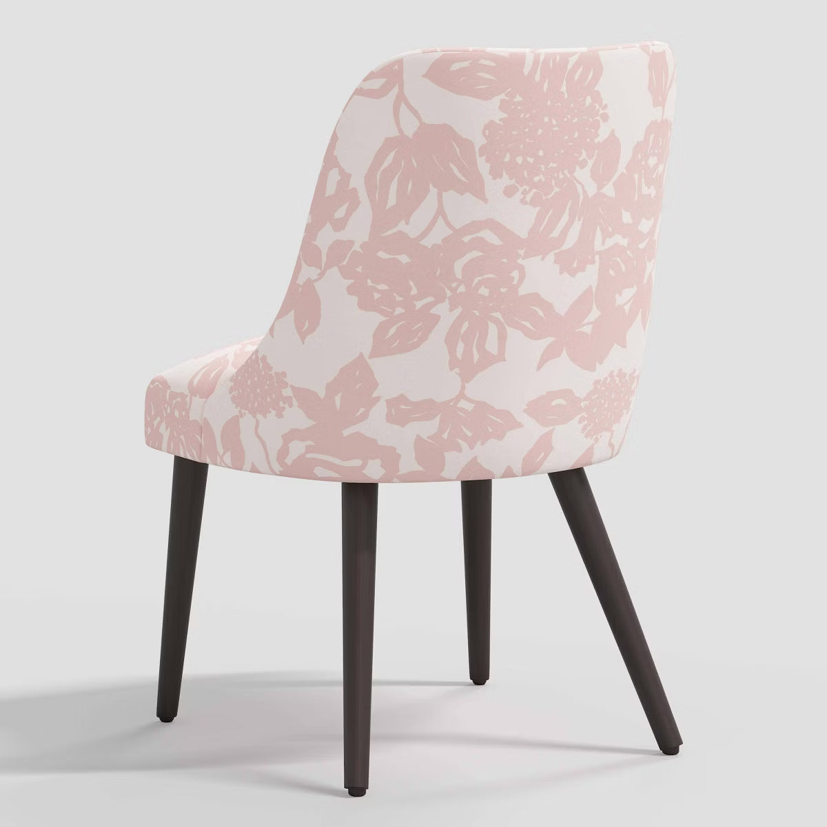 Dining Chair – Culinvaro Geller Modern Dining Chair in Abstract Rose Pink
