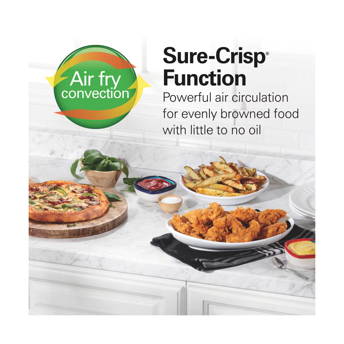 Toaster Oven – Sure-Crisp Air Fry Toaster Oven 31403 – Silver