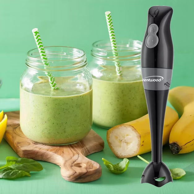 Immersion Blender – 2 Speed 200W Hand Blender – Black