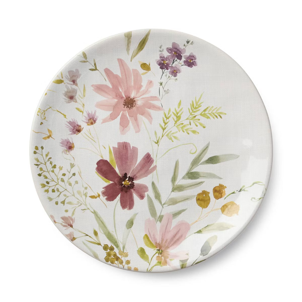 Salad Plate – Culinvaro Wildflowers Set of 4 Assorted Salad Plates