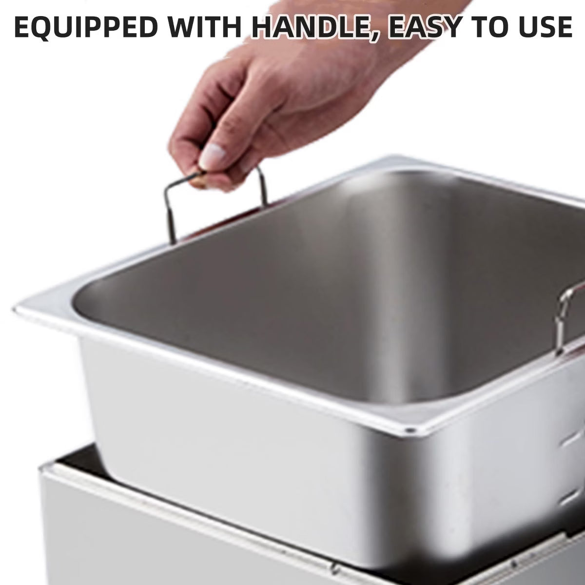 Deep Fryer – Electric Fryer, Deep Fryer Electric Deep Fryer with Basket – 11L+11L(23.2Qt)