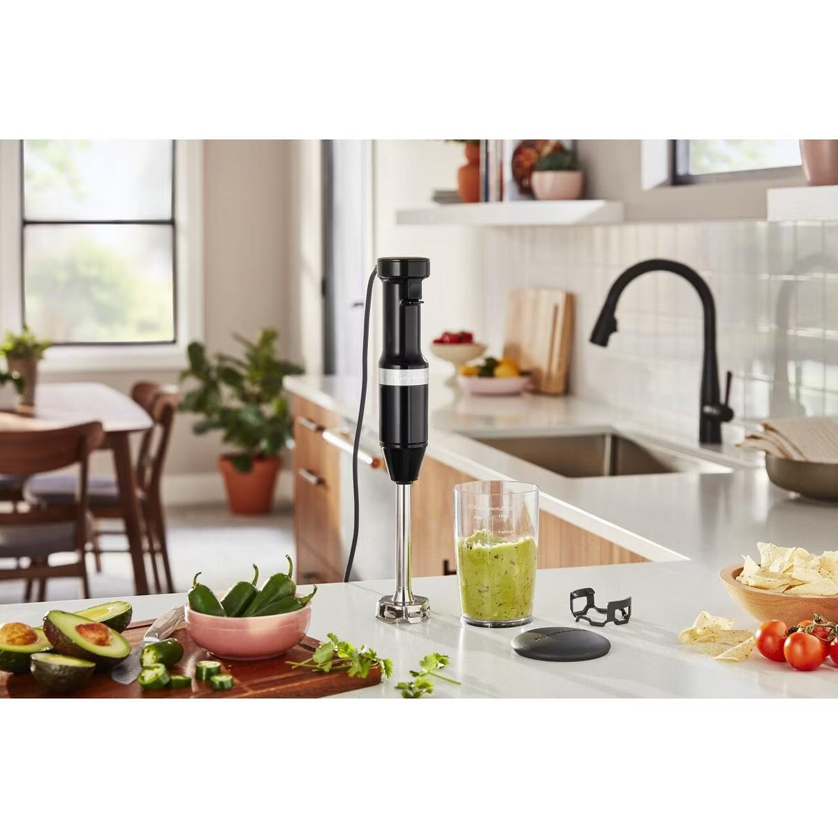 Variable Speed Corded Hand Blender – White