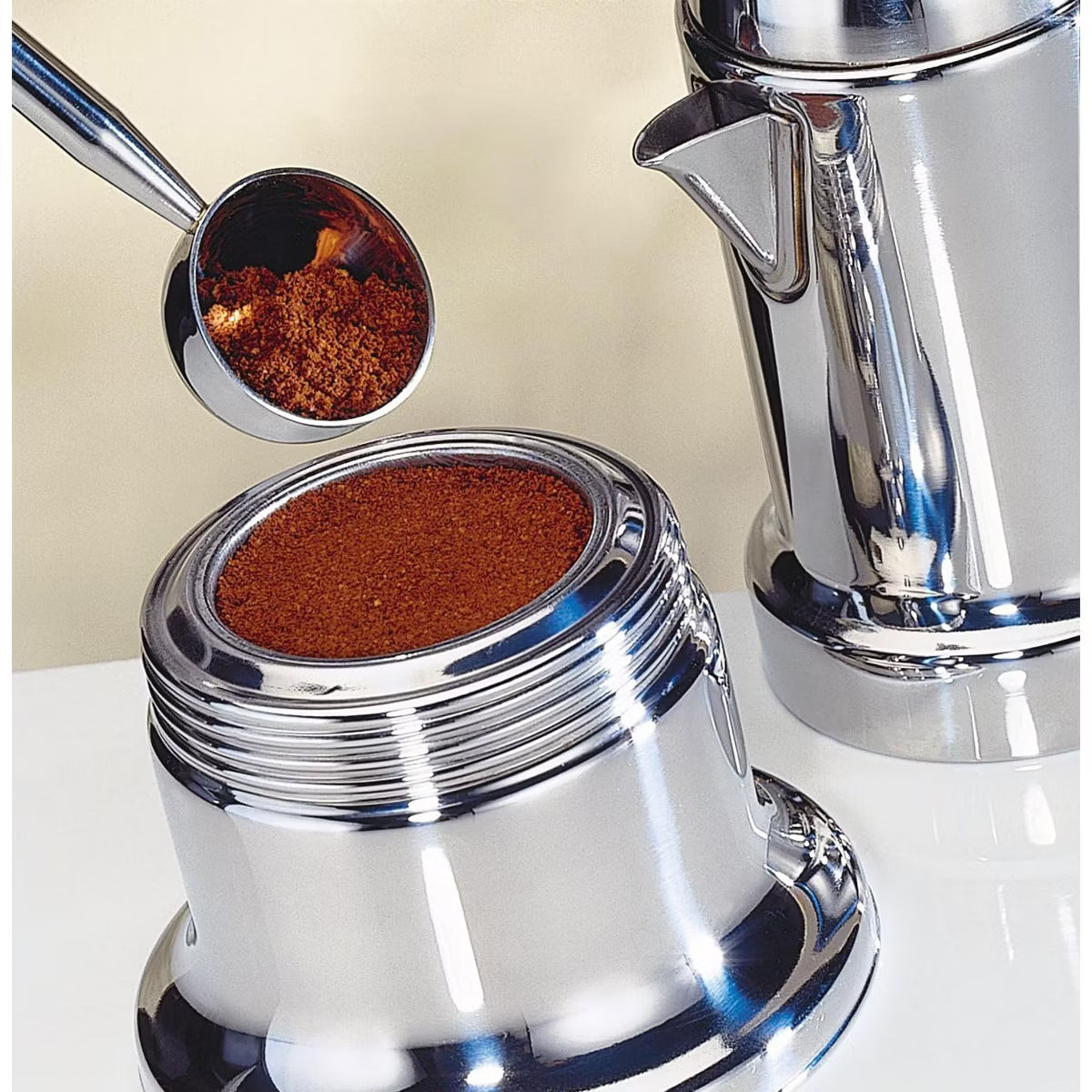 Espresso Maker – Culinvaro Stainless Steel Stovetop Espresso Maker, Polished Stainless, 22 Oz.