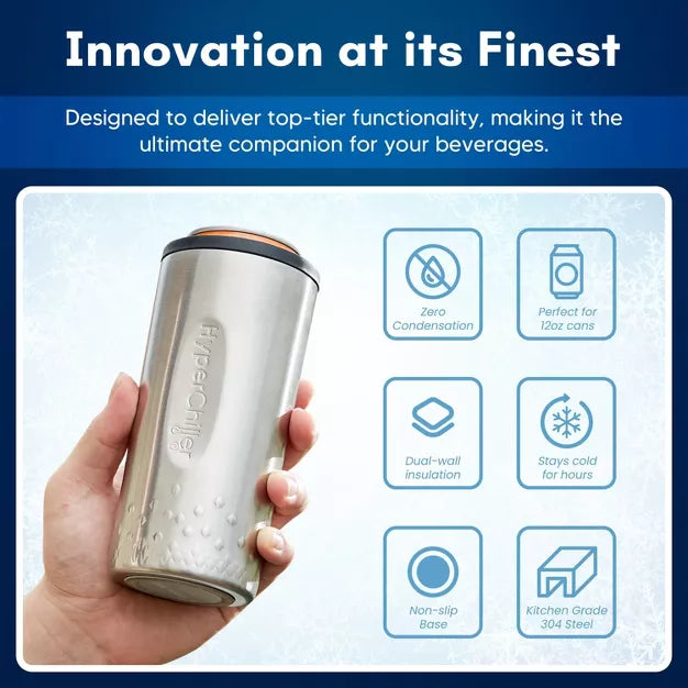 Bottle Sleeve – HyperChiller Coffee Maker – Silver