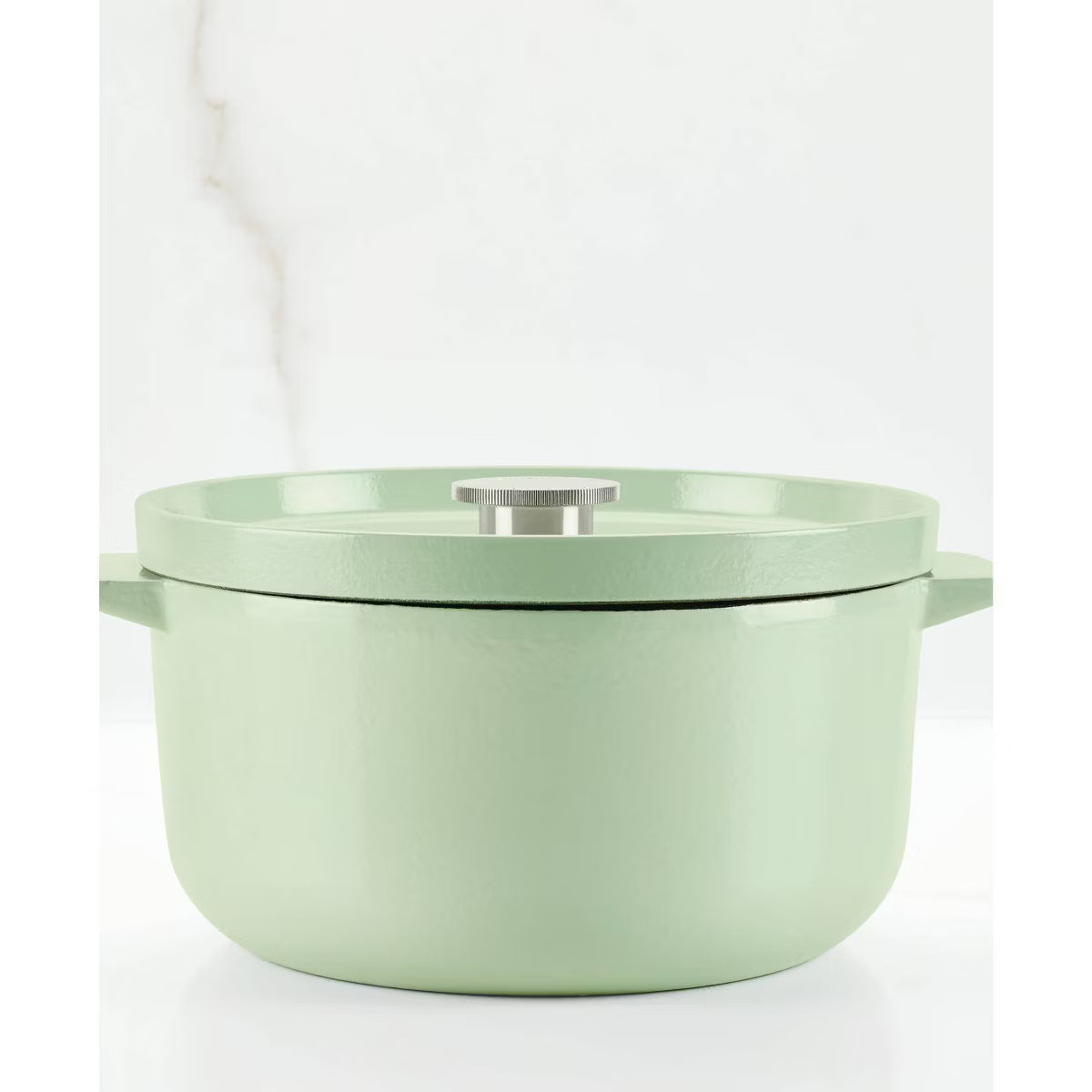 Dutch Oven – 6qt Enameled Cast Iron Induction Dutch Oven Pistachio: – Green
