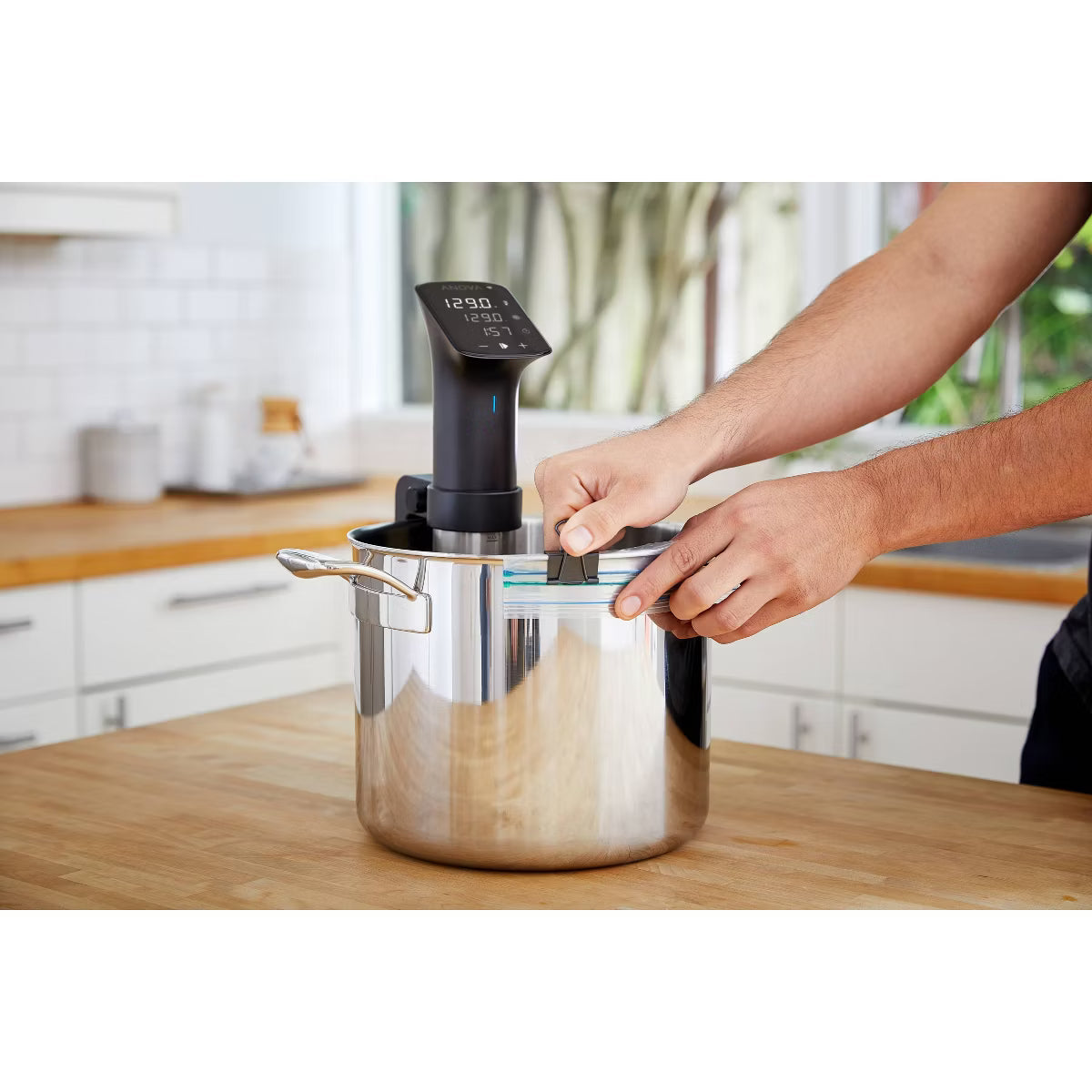 Sous Vide Cooker – Wifi Precision Cooker Pro: Immersion Circulator – Silver