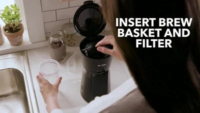 Cold Brew Coffee Maker – Iced Coffee Maker with Reusable Tumbler and Coffee Filter – Burgundy