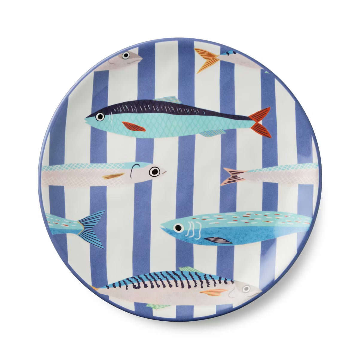 Salad Plate – Culinvaro Something Fishy Set of 4 Salad Plates
