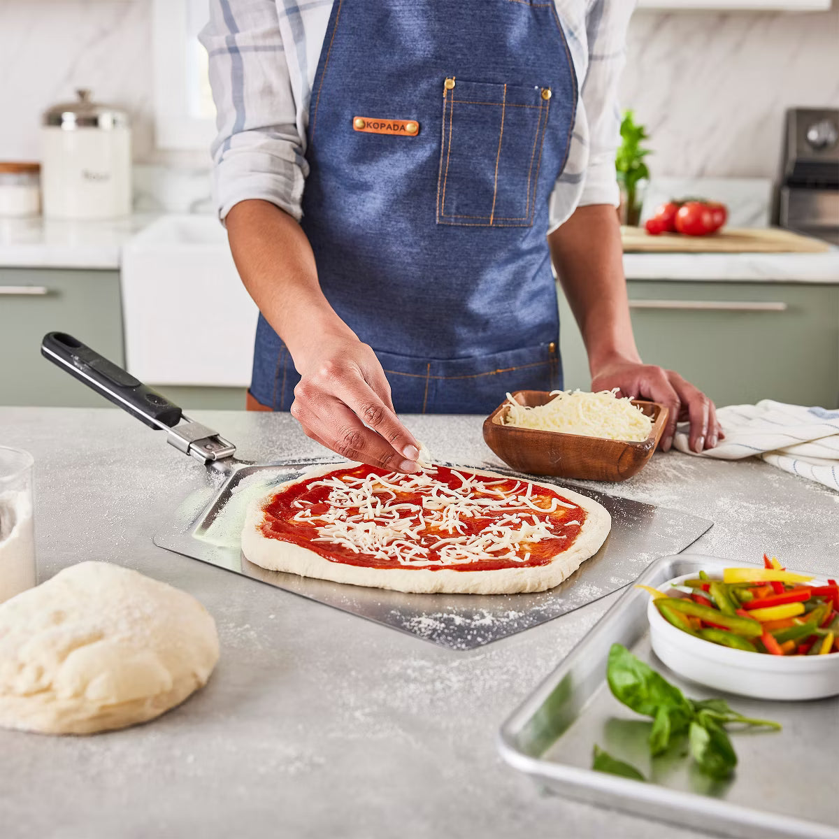 Baking Peel – BBQ Pizza Peel – Stainless Steel
