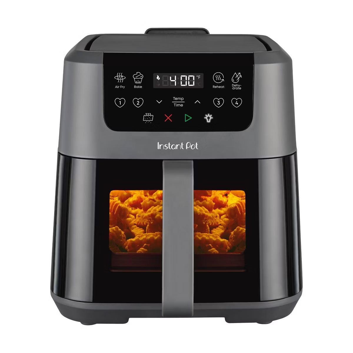 Air Fryer – 5.3qt Air Fryer with Odor Erase + Clearcook – White