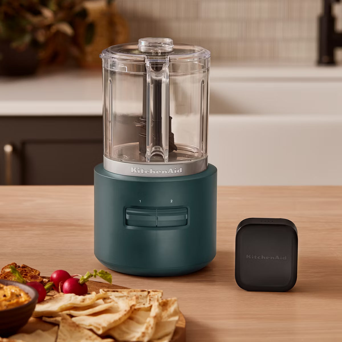 Food Processor – 5 Cup Food Chopper Shaded Palm – Green