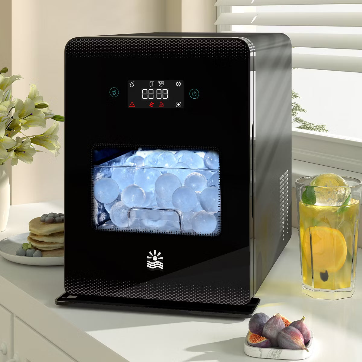 Ice Maker – Ice Maker, 8PCS Solid Nugget Ice – Clear