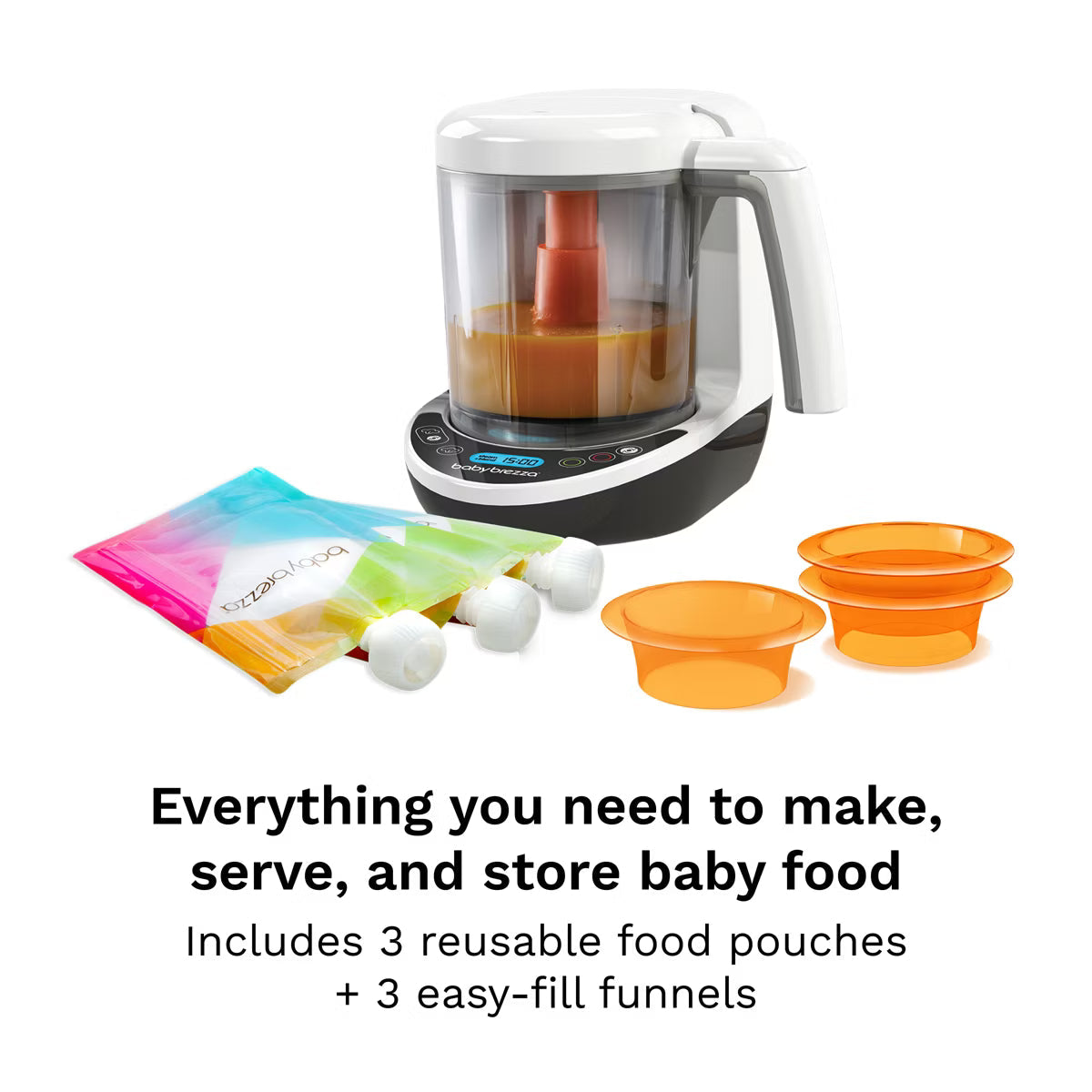 Bottle Warmer – One Step Food Maker Deluxe: Blends – White