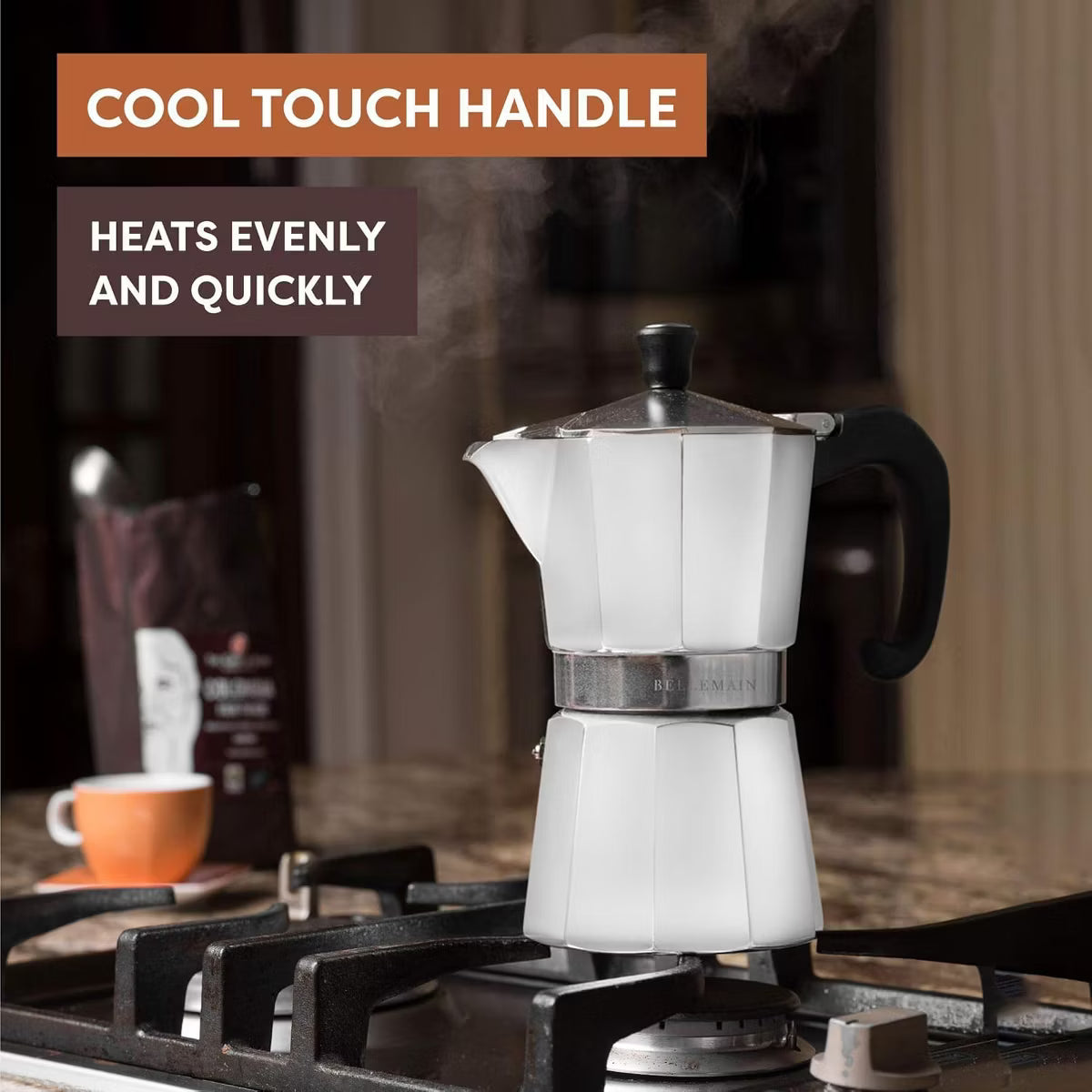 3-Cup Stovetop Espresso Maker