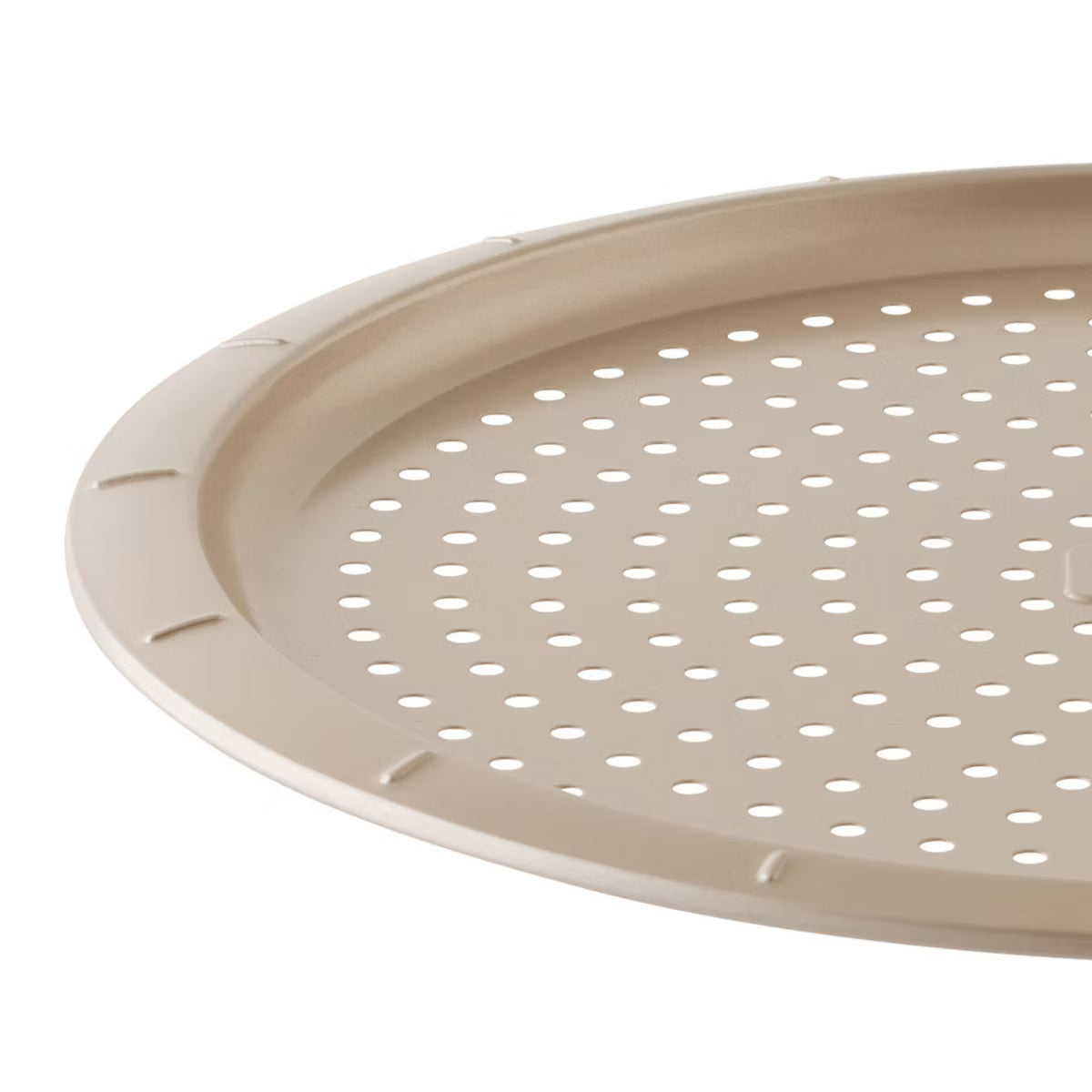 Baking Sheet – stick Carbon Steel Perforated Pizza Pan 12.5" – Beige