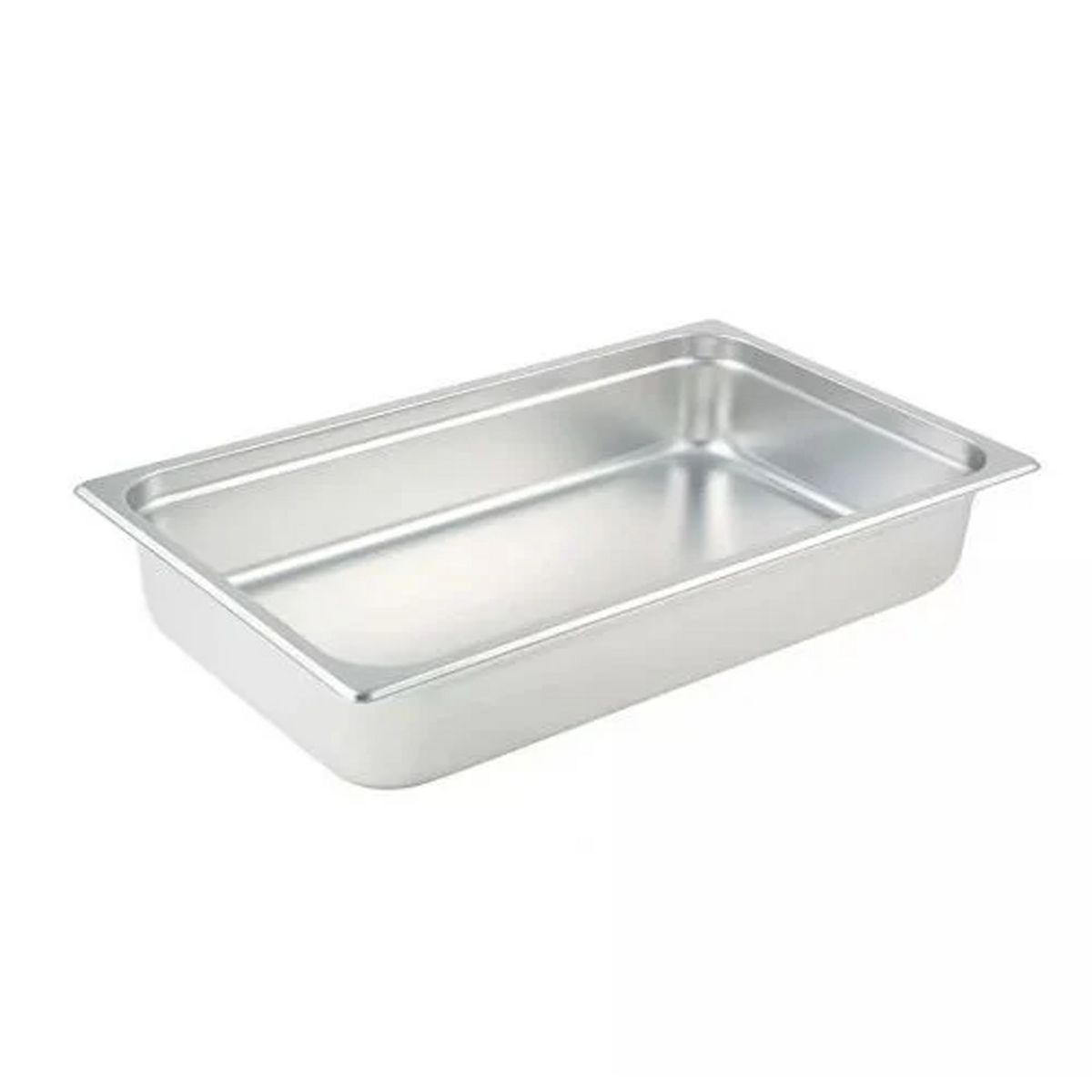 Steam Table Pan – Full Size Deep 24 Gauge Anti Jam Pans – Silver