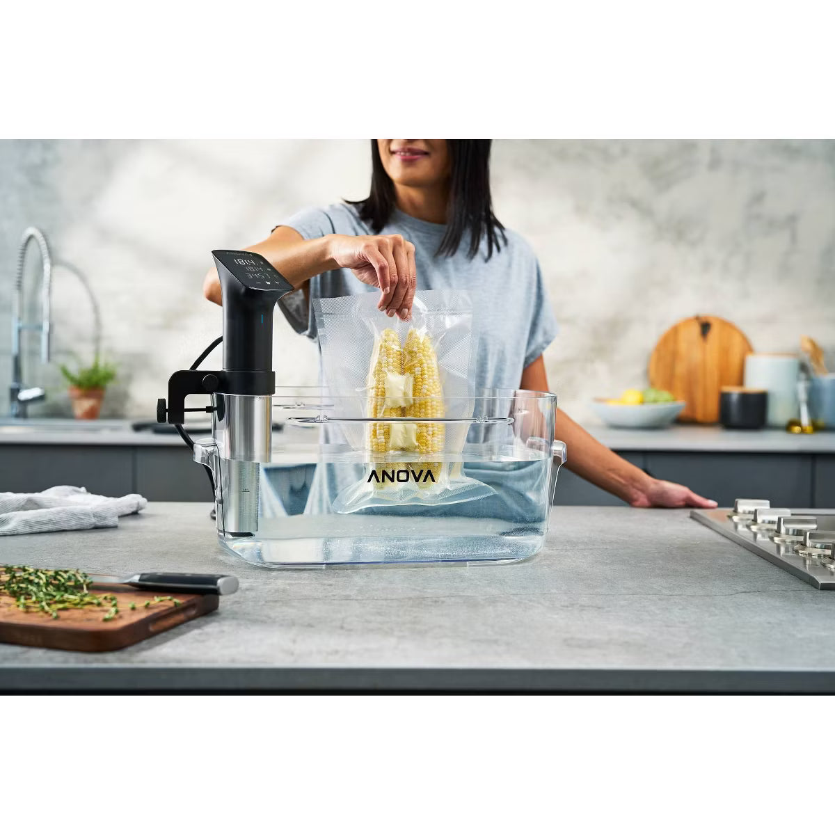 Sous Vide Cooker – Wifi Precision Cooker Pro: Immersion Circulator – Silver