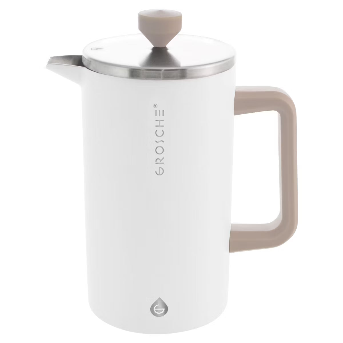 French Press – Culinvaro Stainless Steel Double Wall Insulated French Press, 34 fl oz. Capacity