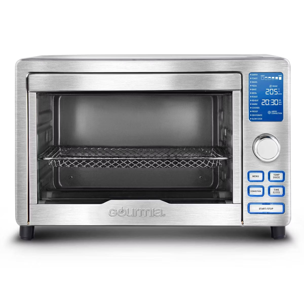 Toaster Oven – Digital Toaster Oven Air Fryer – Silver