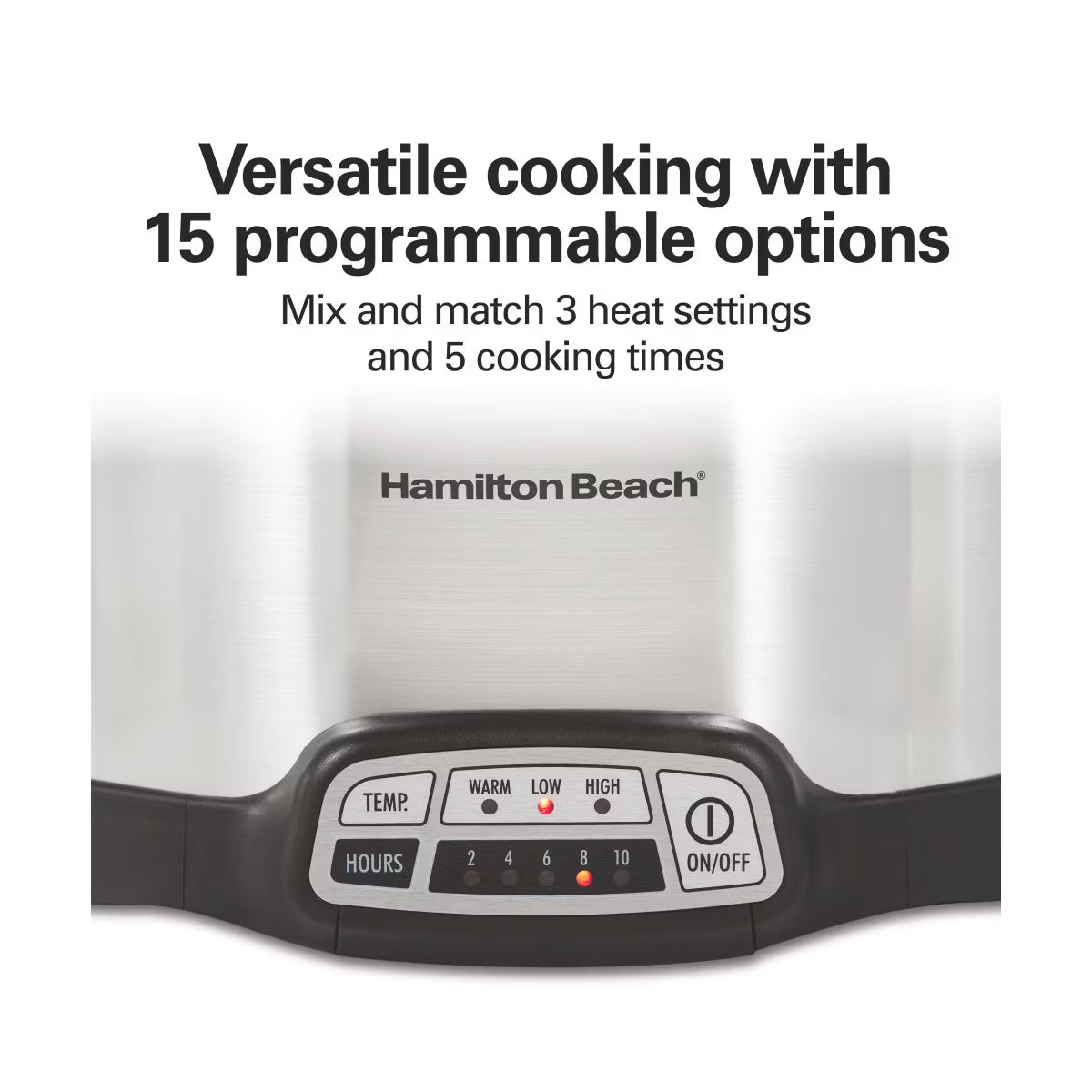Slow Cooker – Program Slow Cooker 33443: 4 Qt Programmable Crock Pot – White