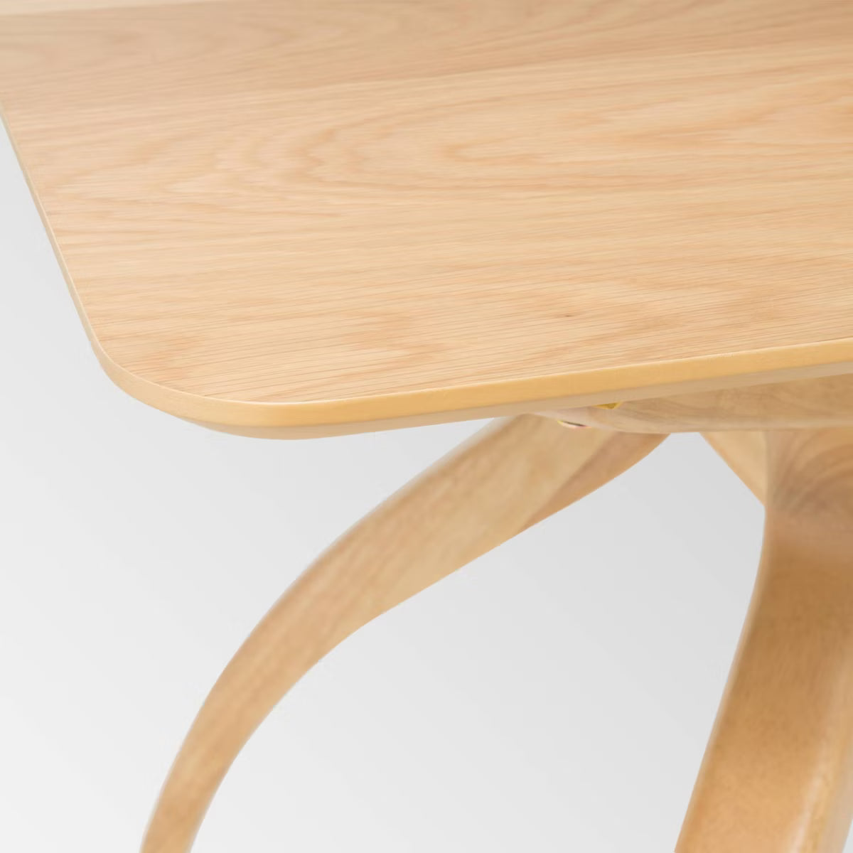 Dining Table – Culinvaro Salli Rectangular Dining Table Natural Oak: Seats 6, 59" Length, Kitchen Table