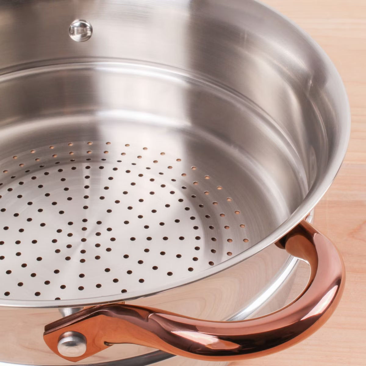 Steamer Basket – Ouro 18/10 8"/ 9.5" Steamer – Silver