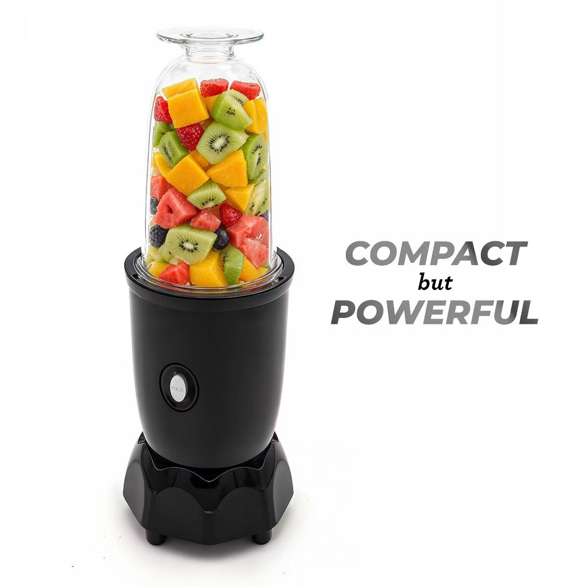 Blender – 17pc Personal Blender : 300W, 16oz Capacity – Black