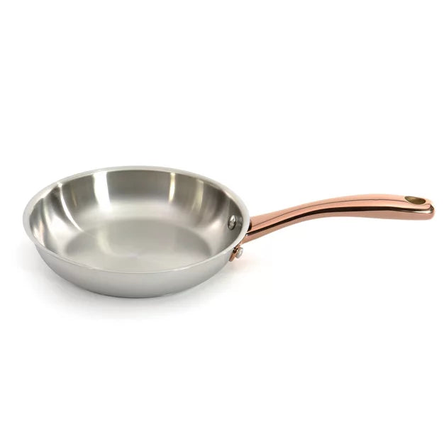 Cookware Set – Ouro 18/10 3Pc Set For One With Glass Lid – Stainless Steel