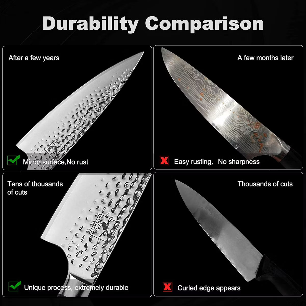 8 inch Kitchen Knife Sharp Knife Stainless Steel Japanese Knife for Kitchen