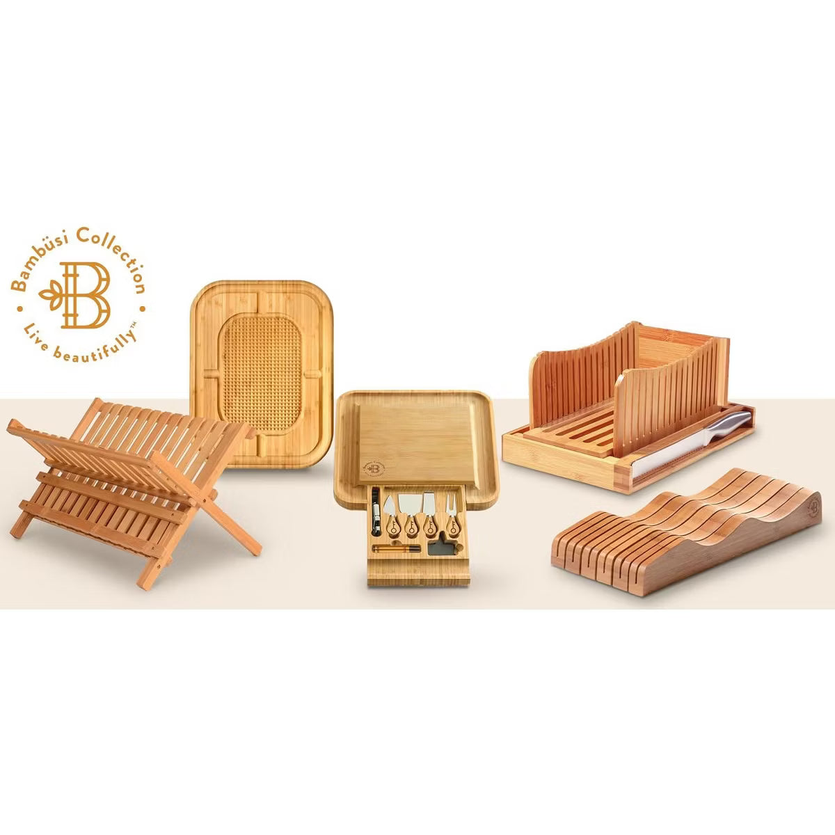 Cutting Board – Culinvaro Cutting Board Set, 3-Piece Wooden Chopping & Serving Tray for Food Prep