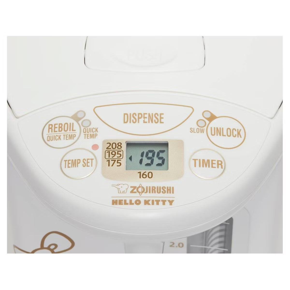 Hello Kitty 3L Micom Water Boiler and Warmer White CD-WCC30KT