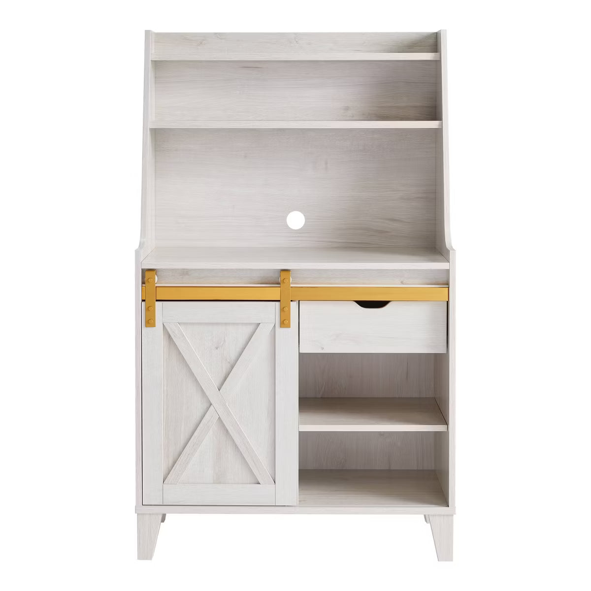 Baker's Rack – Culinvaro Downes Farmhouse Baker's Rack: Storage Drawer