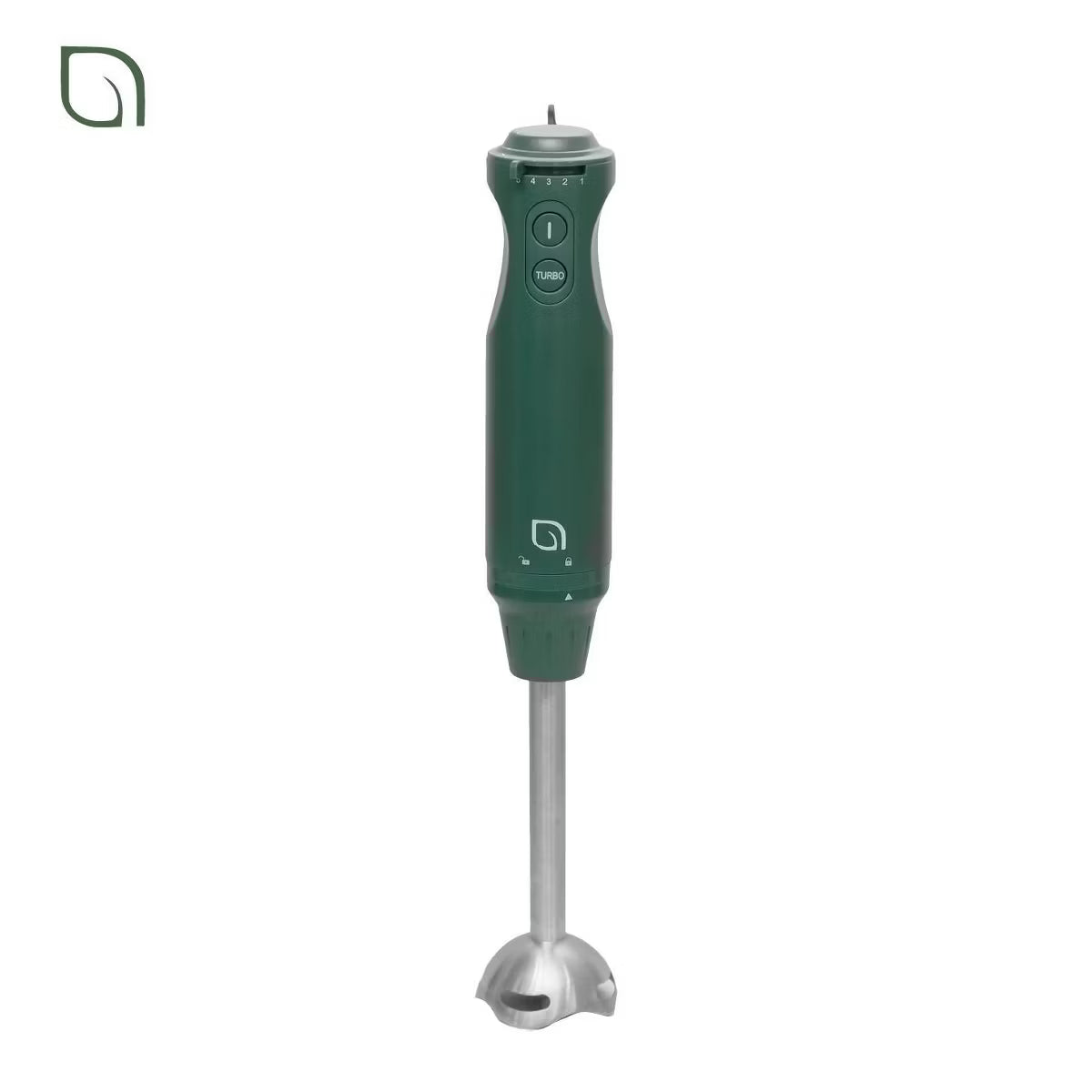 Blender Handheld with Shaft 500W Hand Blender for Kitchen – Green