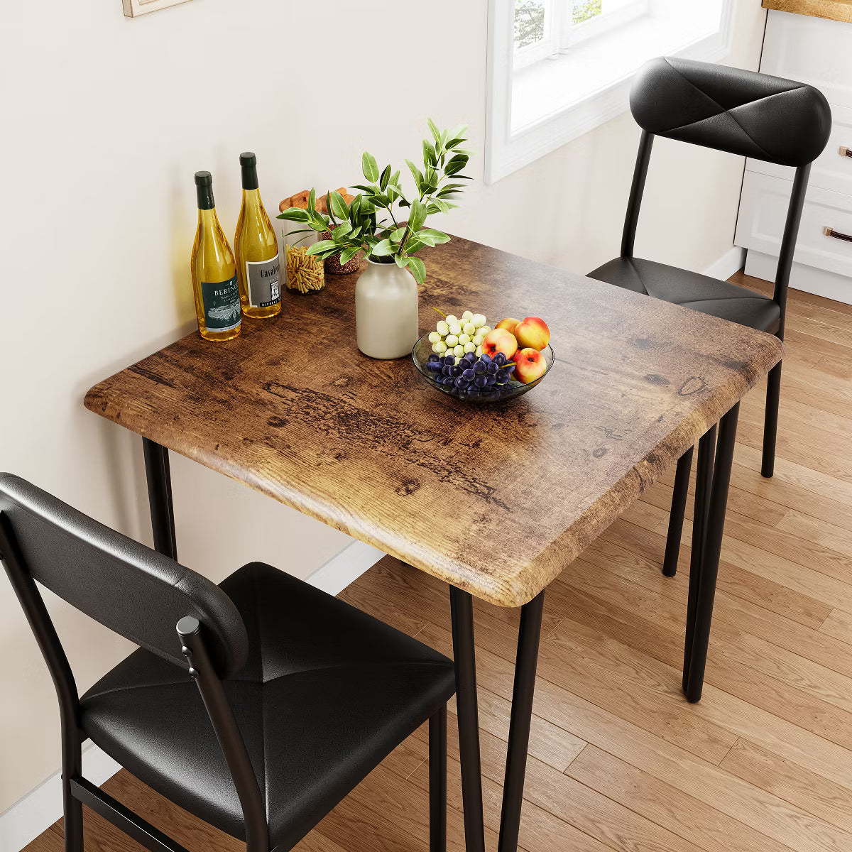 Kitchen dining table set of 2 Small Square Kitchen Dining Tables Set