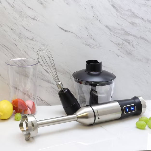 Immersion Blender – 4-in-1 Multipurpose Immersion Hand Blender – Stainless Steel