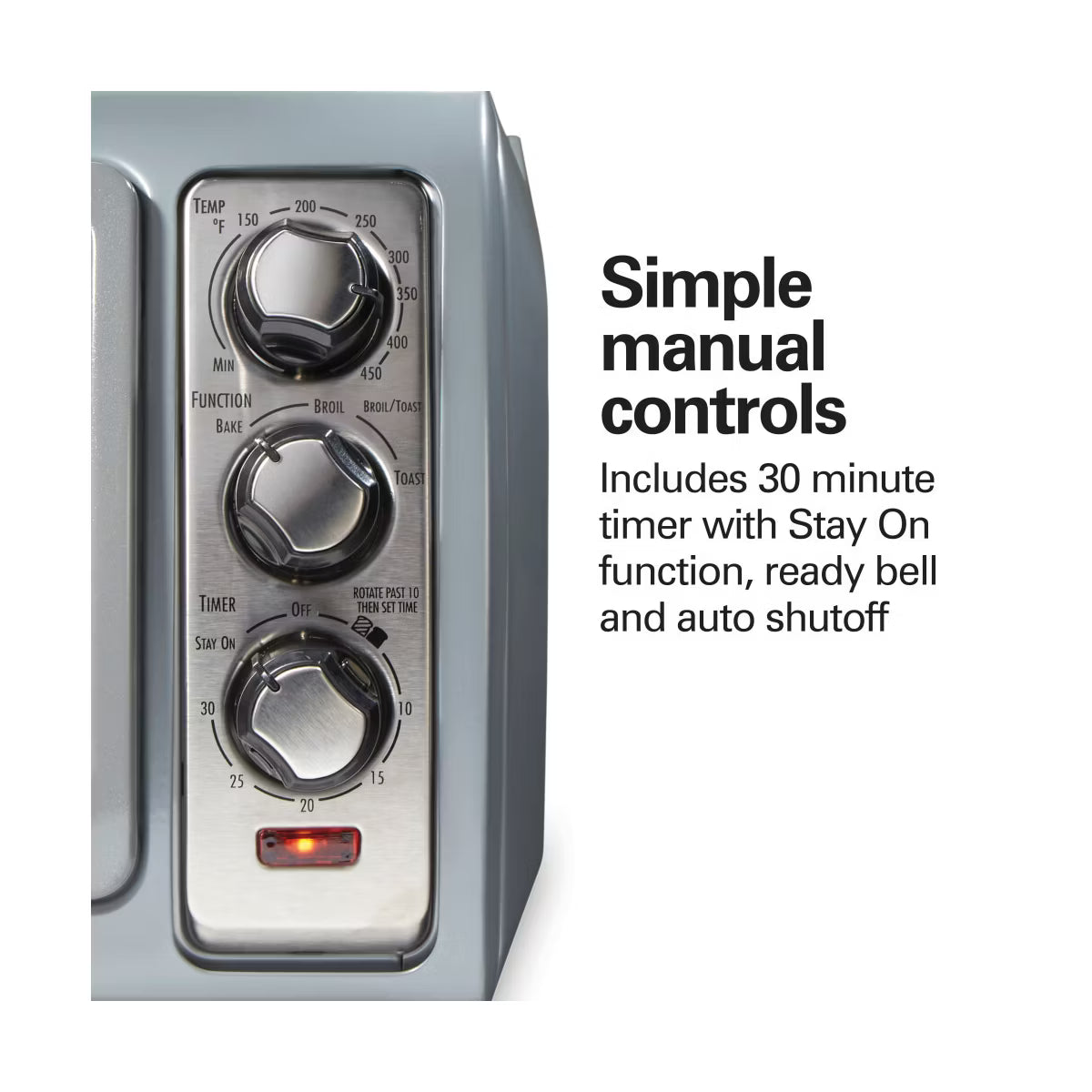 Toaster Oven – Easy Reach Toaster Oven 31127D – Silver